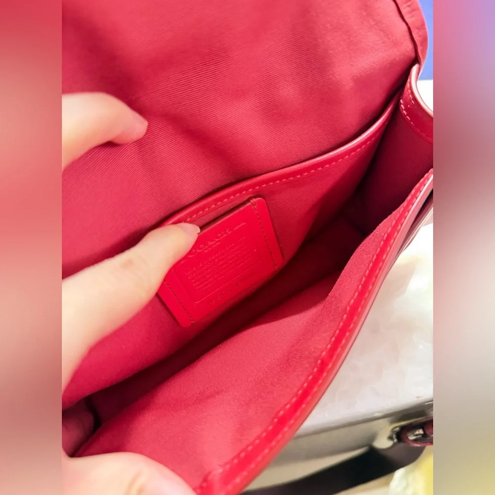 COACH Penny Varsity Patches Crossbody Bag - Picture 10 of 16